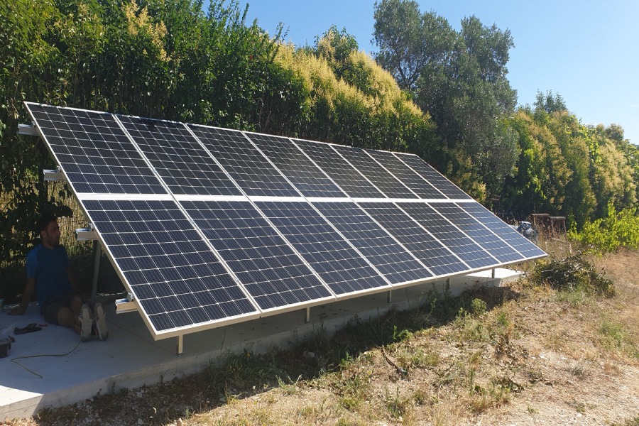Panneaux solaires à Bagnols-sur-Cèze